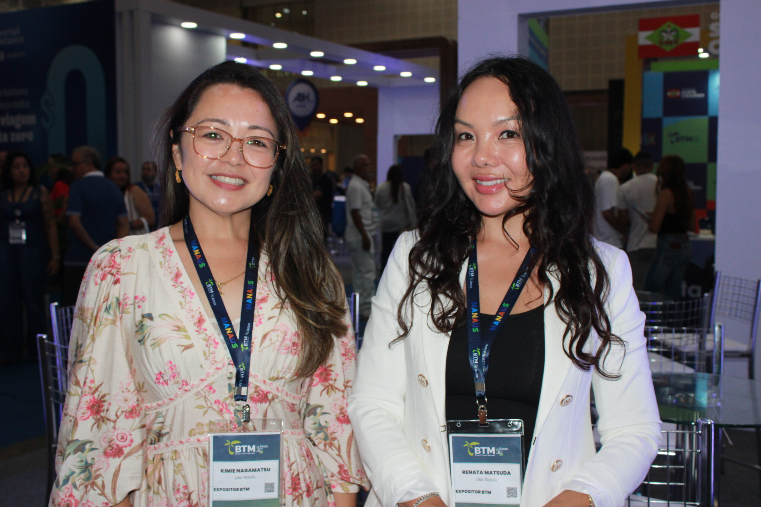 Kimie Nagamatsu e Renata Matsuda, da Lira Travel