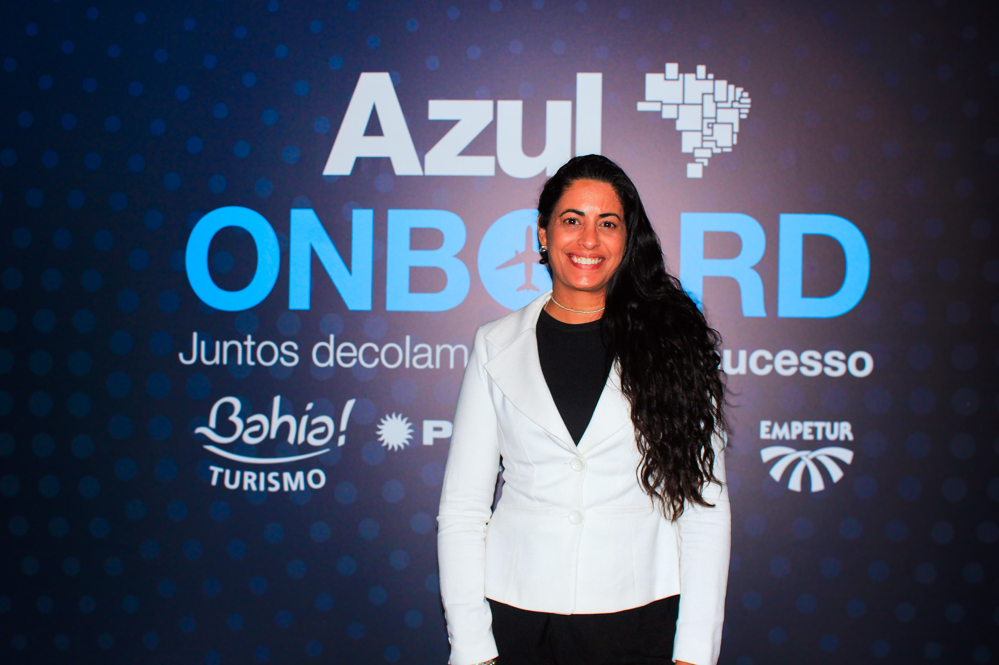 Luciana Garcia representou o Turismo da Bahia durante o evento