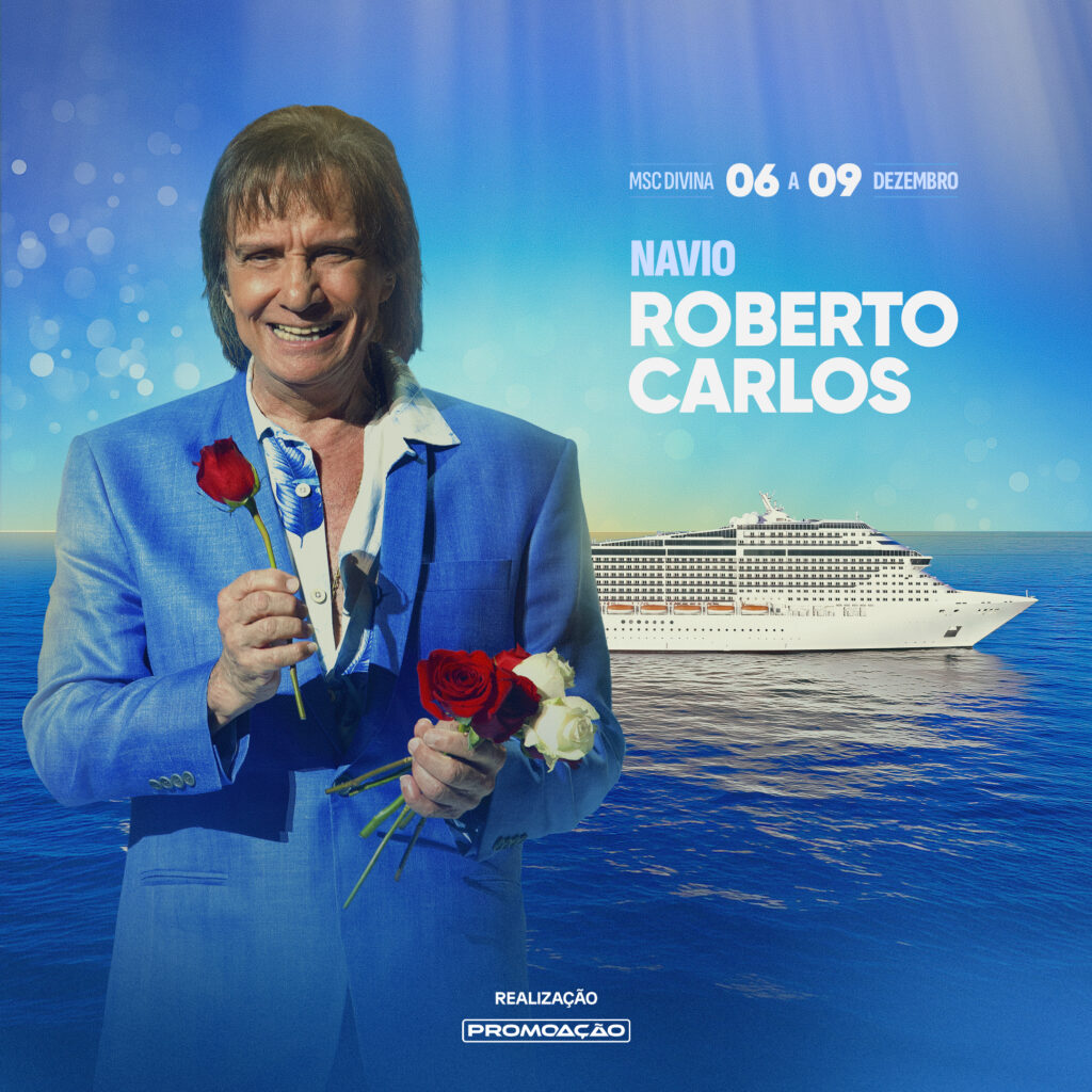 Navio de Roberto Carlos chega a 90% de ocupação antes da estreia do MSC Divina no Brasil Navio de Roberto Carlos chega a 90% de ocupação antes da estreia do MSC Divina no Brasil