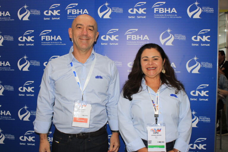 Ronnie Corrêa e Adriana Boeckh, da Abreu