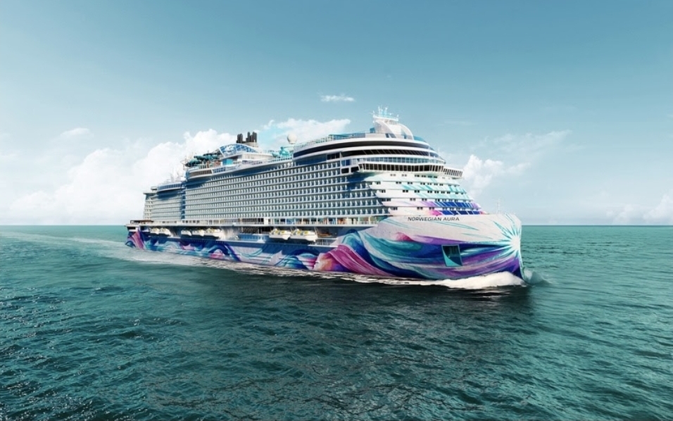 Norwegian Aura terá duas viagens inaugurais pelo Mediterrâneo em maio de 2027 Norwegian