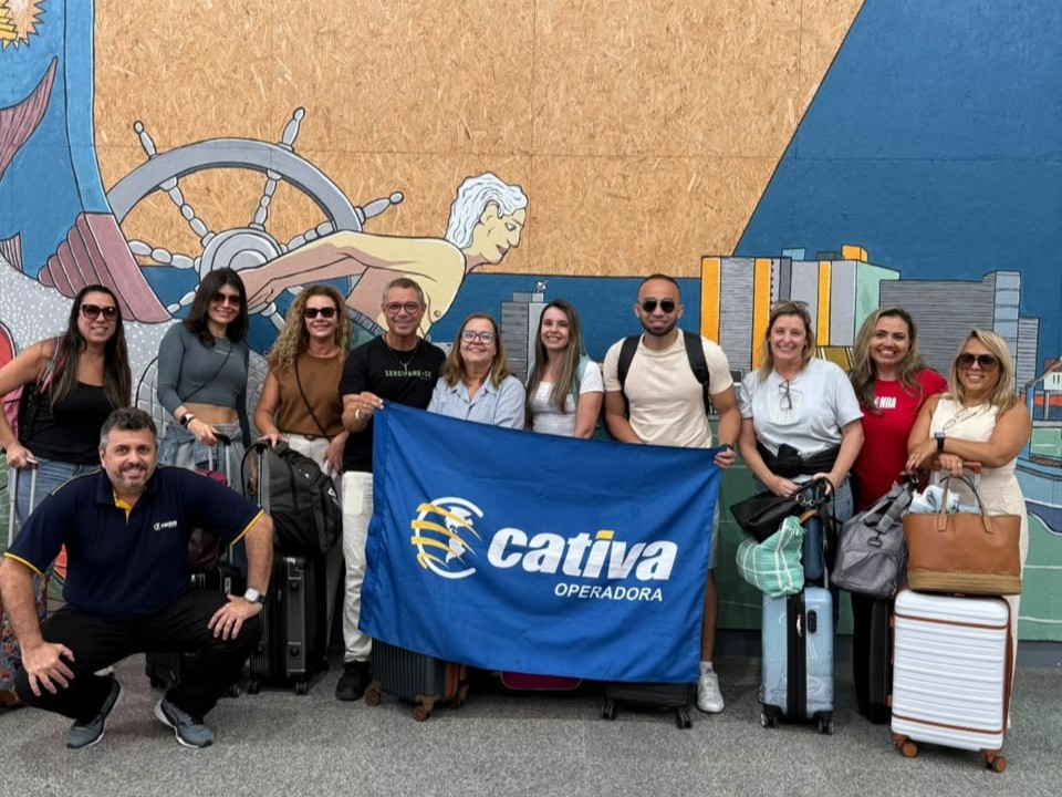 Cativa Operadora leva agentes de viagens a Sergipe em famtour recebido pelo governador Sergipe
