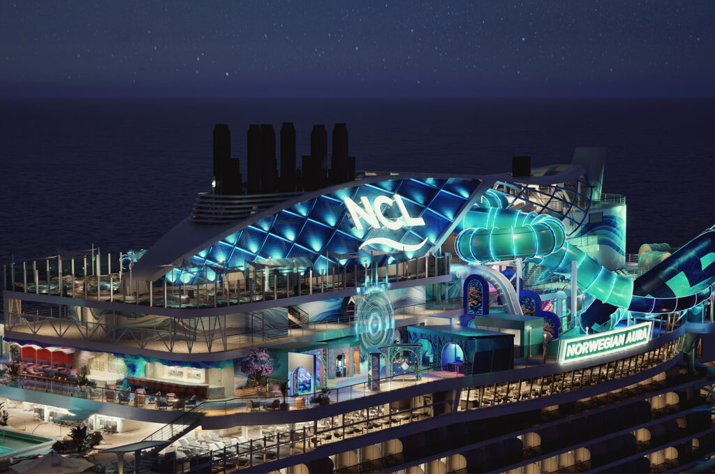 Norwegian Aura terá duas viagens inaugurais pelo Mediterrâneo em maio de 2027 Norwegian