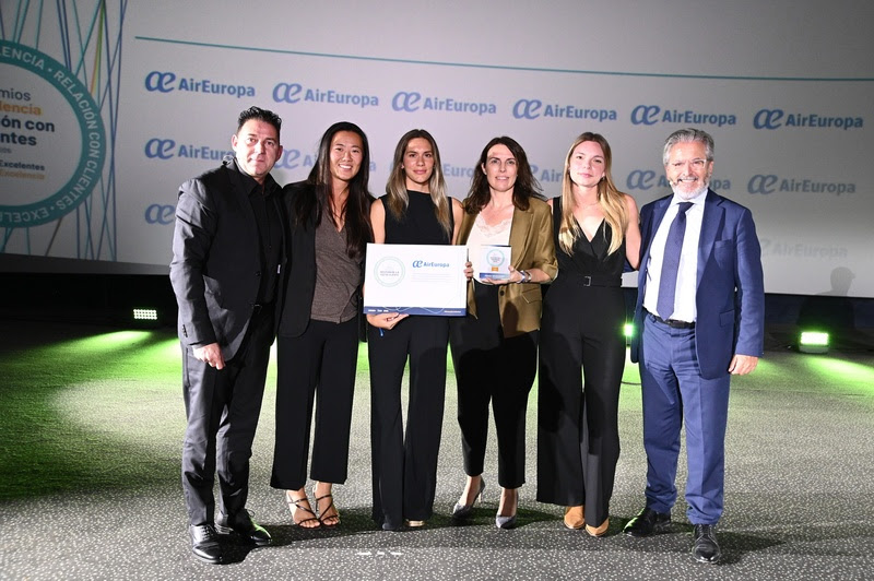Air Europa recebe Prêmio Excelência em Relacionamento com Clientes 2026 air europa